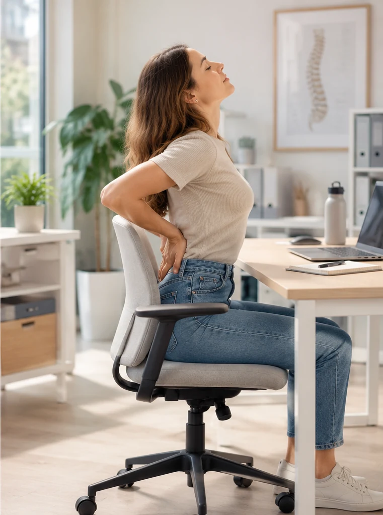 Cómo prevenir el dolor de espalda en el trabajo