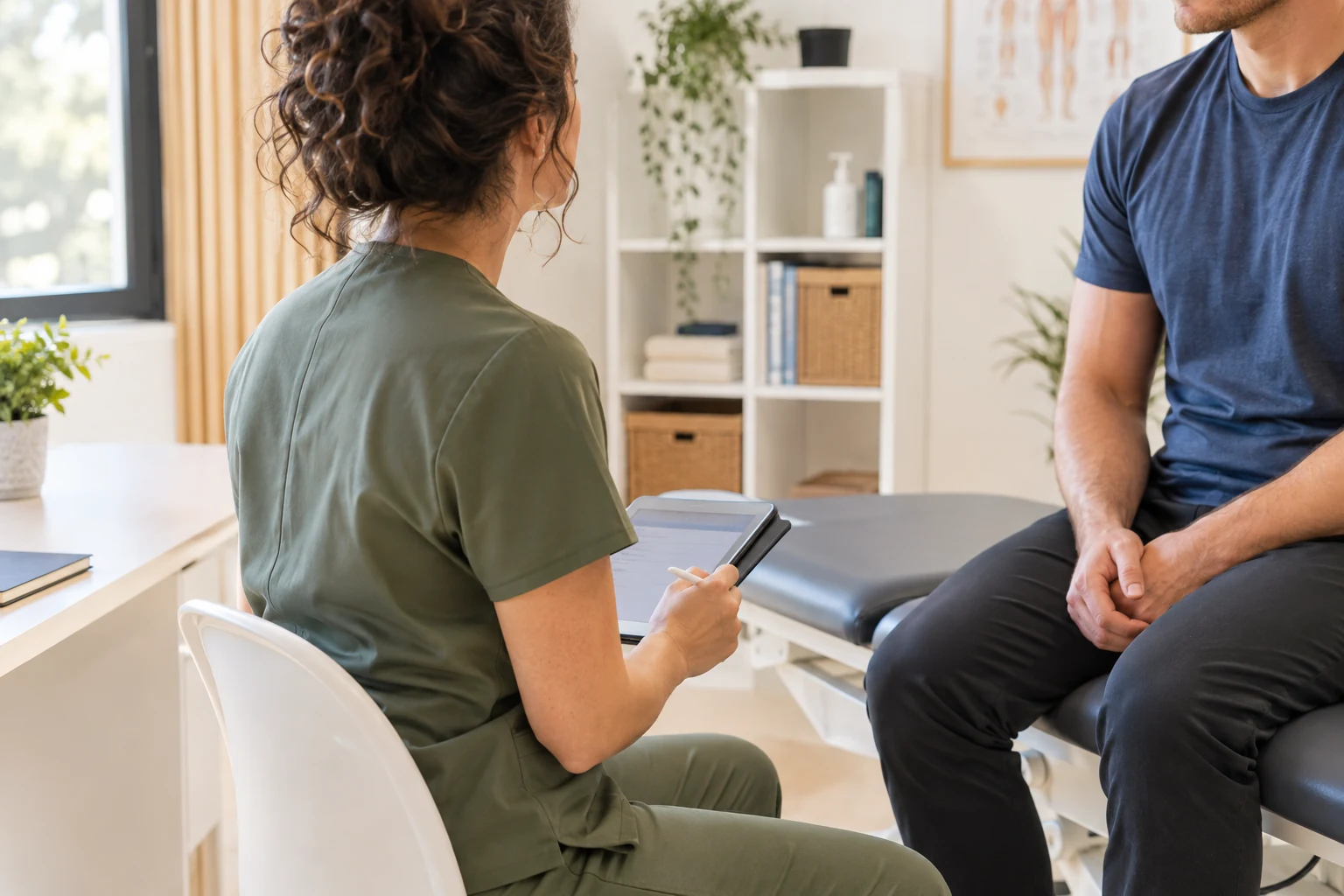 Consulta de Osteopatía