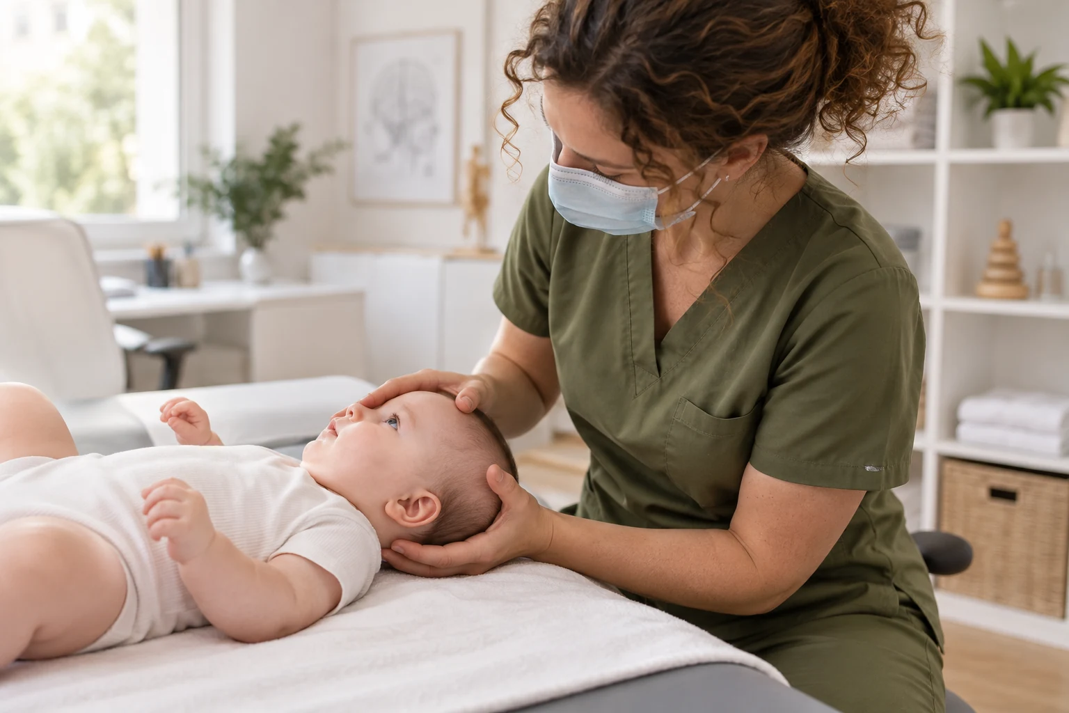 Osteopatía y Fisioterapia para Bebés